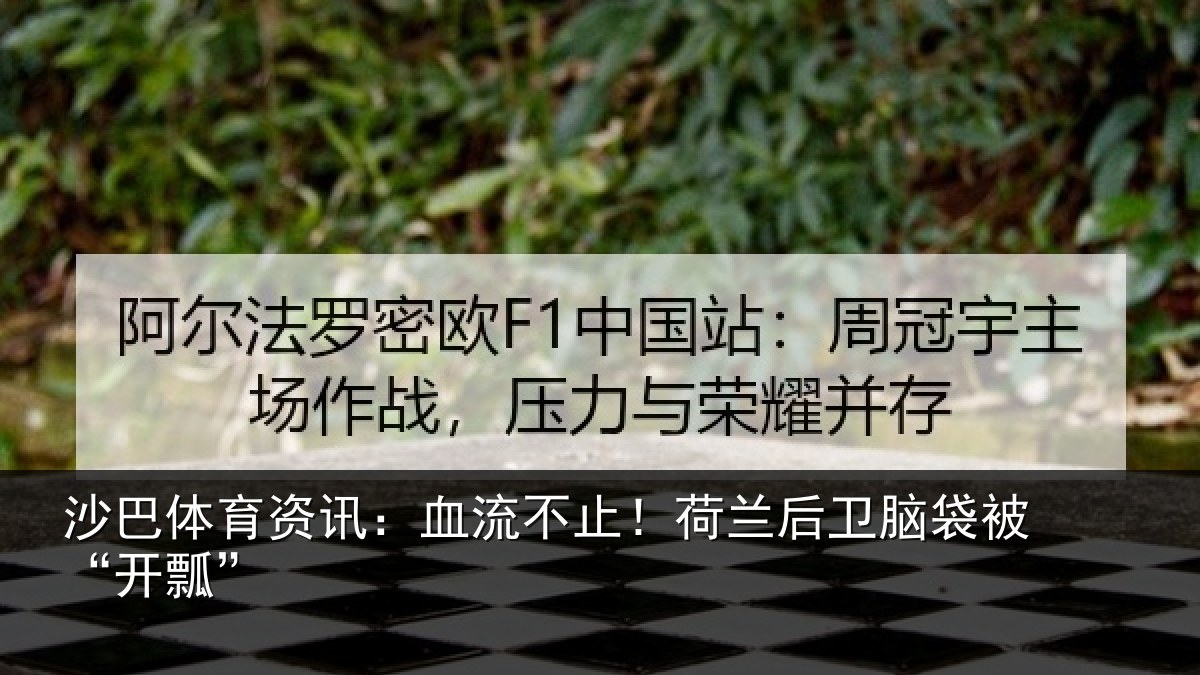 沙巴体育资讯:血流不止!荷兰后卫脑袋被“开瓢”